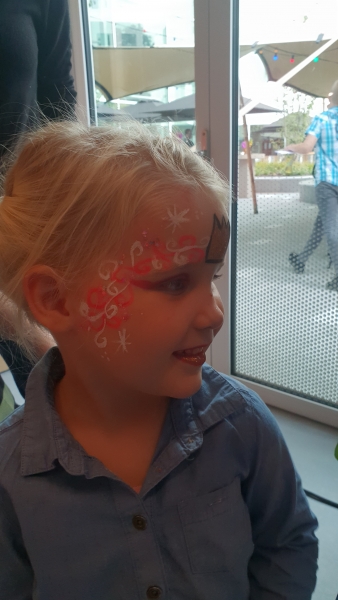 Facepaint prinses kiekeboe | 